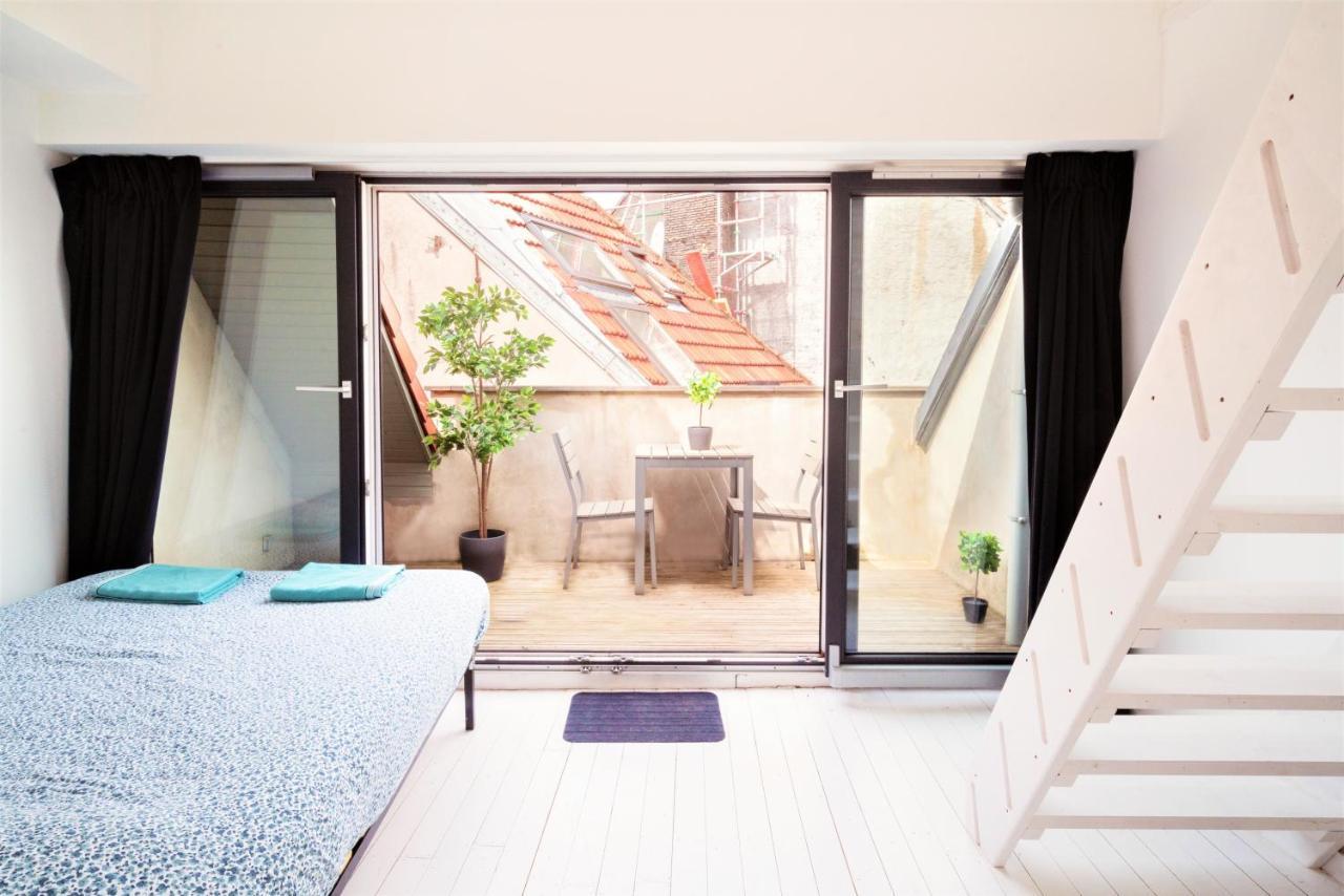 Beautiful Terrace Apartment In The Heart Of Antwerpen Eksteriør bilde